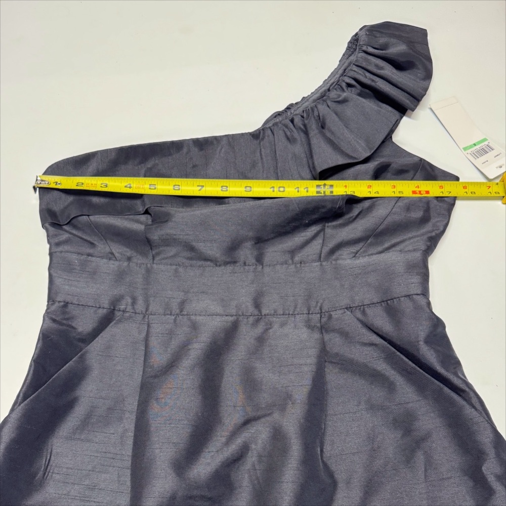 London Times | One Shoulder Dress - Black - NWT - Picture 12 of 14